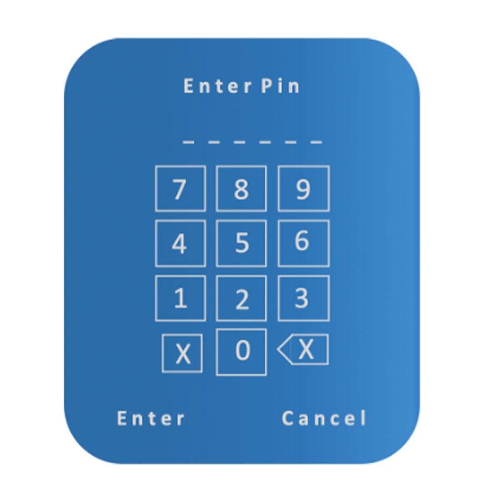 enter your mobile number followed by 3 digit pin ekart